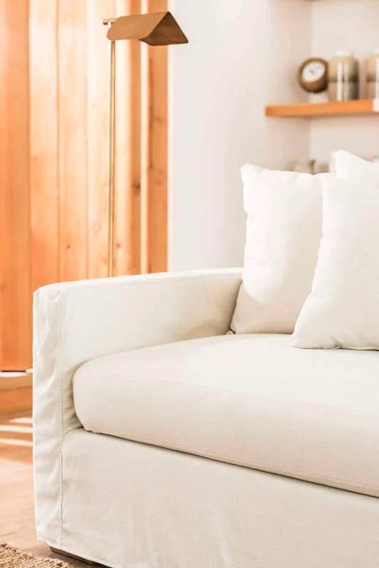 SILLON UMA - LINO BELGA ANTIMANCHAS en Blanco - Sillones y sofás, Uruguay | La Iberica, vista 3