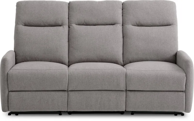 Sofá VONSILD 3 cuerpos reclinable eléctr gris en Gris - Sillones y sofás, Uruguay | JYSK