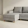 Rinconera Lucci - Tela Microfibra - Chaise izquierdo - Berlin 06 (Grafito) en Gris - Sillones y sofás, Uruguay | NYR, vista 6 de 7