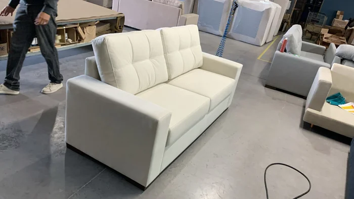 PREVENTA Sofá Mónaco 2 Cuerpos - Blanco (165 cm) - Sillones y sofás, Uruguay | Berna home, vista 3