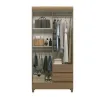 Ropero FIT 4.2 en Madera natural - Roperos y placares, Uruguay | Palermo Casa Deco, vista 2 de 4