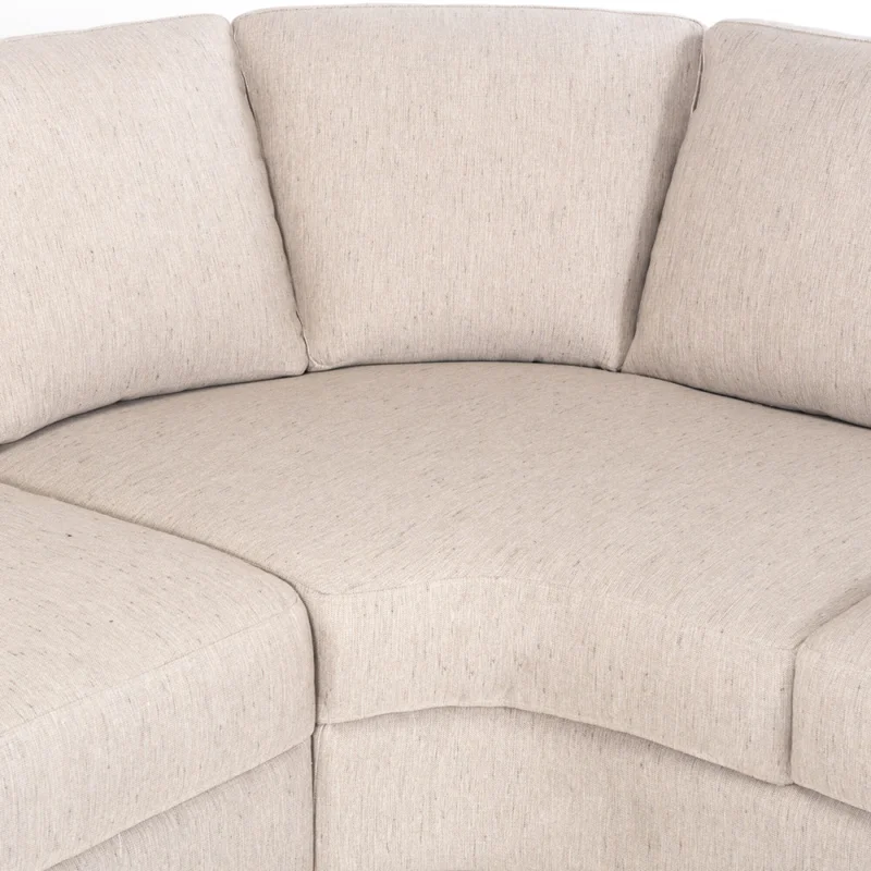 Rinconera Klint - Tela Aquaclean - 3 + Chaise - A fabricar en Gris - Sillones y sofás, Uruguay | Nyr, vista 4