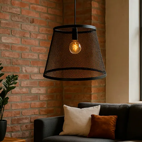 Lámpara de techo Aren en Negro - Lámparas colgantes, Uruguay | Alta Gracia Deco