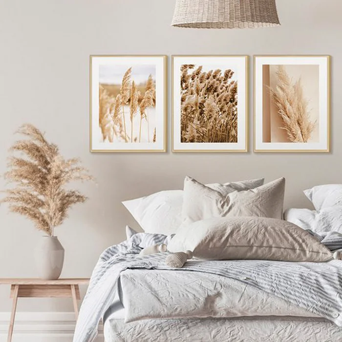 Set de 3 cuadros decorativos Naturaleza Pampa en Multicolor - Decoración de pared, Uruguay | Alta Gracia Deco, vista 2