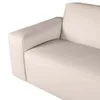 Sofa 3 Cuerpos Cuero-y-madera Natural-beige Loft Arena en Beige - Sillones y sofás, Uruguay | Divino, vista 4 de 4