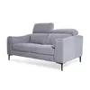 Sofá Hashtag - Tela Microfibra - 2 cuerpos - 6686-7 Gris en Gris - Sillones y sofás, Uruguay | NYR, vista 3 de 7