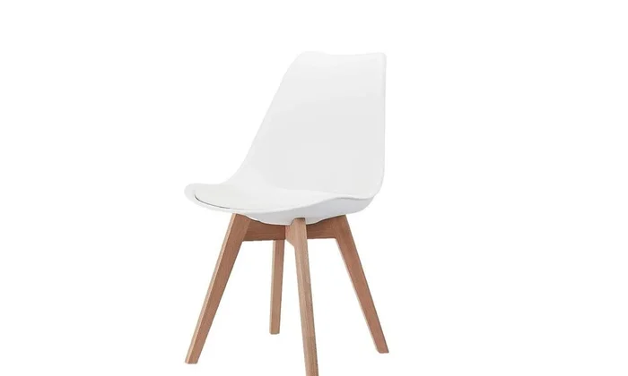 Silla EAMES con Almohadon - Blanca en Blanco - Sillas, Uruguay | Finkel