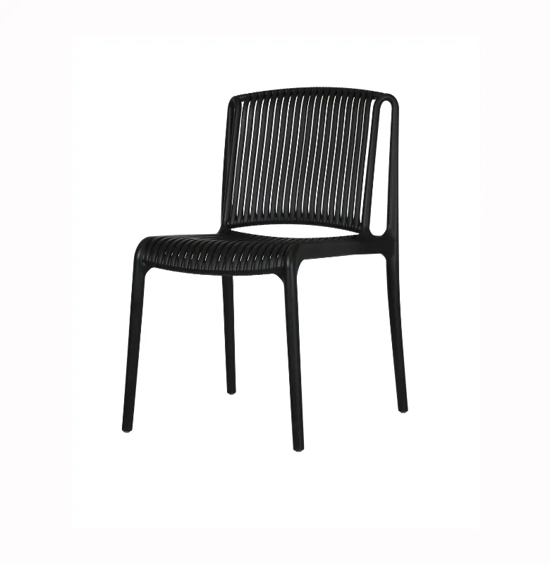 SILLA NORWICH PP NEGRA en Negro - Muebles para el exterior, Uruguay | Masinfinito Casa