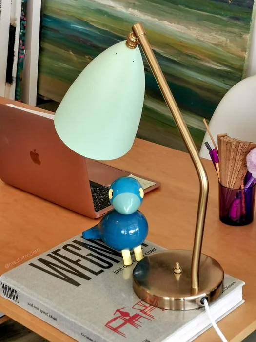 Grasshopper Table Lamp | Greta Grossman - Lámparas de mesa, Uruguay | Mad for Modern, vista 2