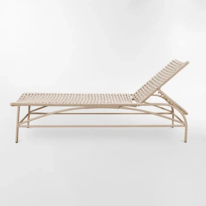 REPOSERA DE EXTERIOR ALMA BEIGE en Beige - Sillas, Uruguay | Viasono, vista 2