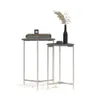 Conjunto Mesas Laterales Redondas Patas De Hierro Tapa Mdp Gris - Mesas de arrimo, Uruguay | Muebles Express, vista 1 de 4