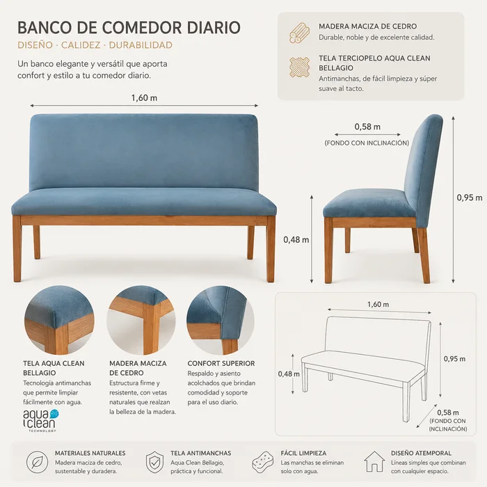 Banco Oslo - Butacas, banquetas y puffs, Uruguay | Decilo con Alma, vista 6