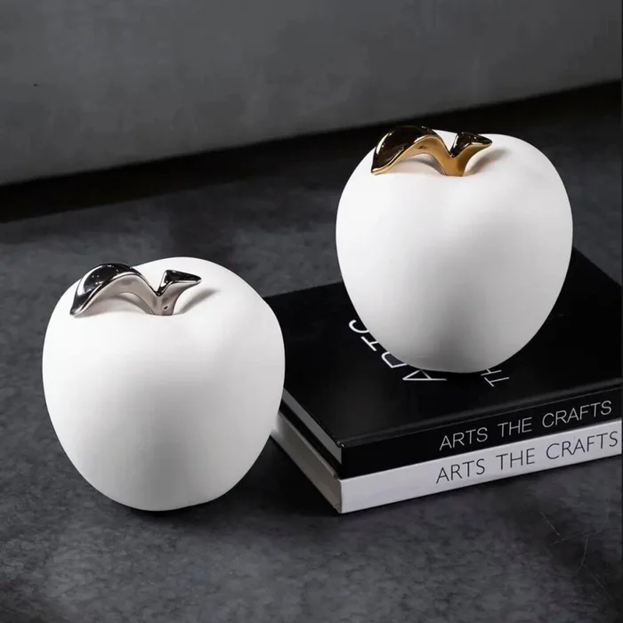 DECORACION APPLE Blanco en blanco mate y - Decoración, Uruguay | Viasono