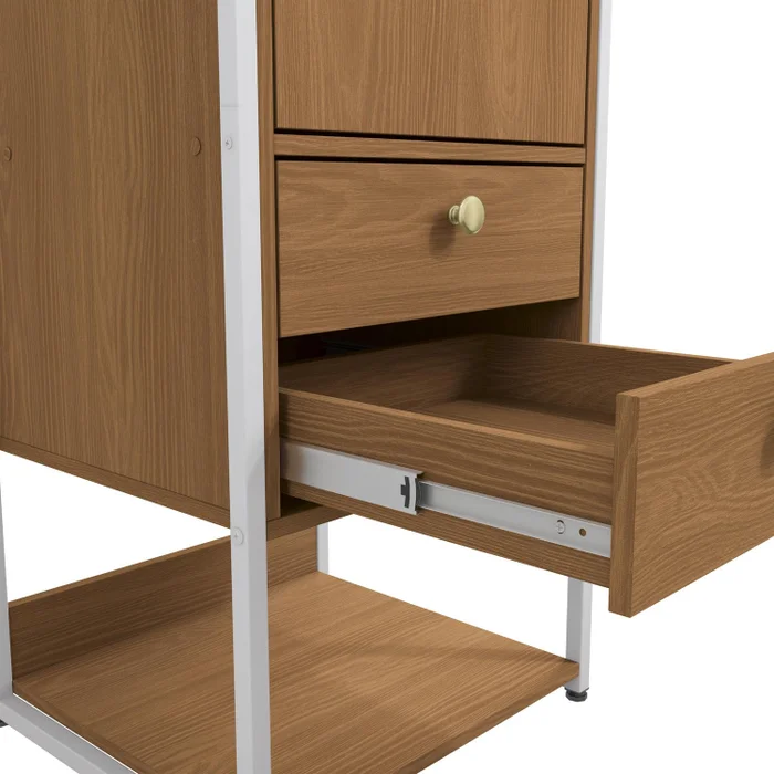 Closet Abierto Modular P51 - Linea Industrial en Madera natural - Roperos y placares, Uruguay | Balton, vista 12