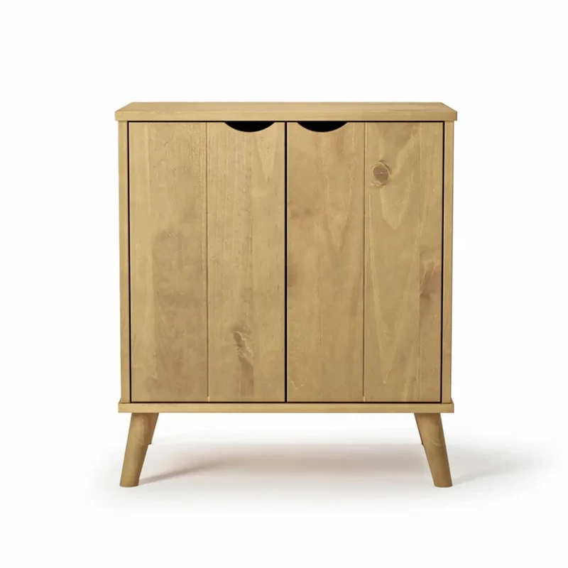 Aparador 2 Puertas Madera - Línea Berlin - Marrón en Blanco - Aparadores y recibidores, Uruguay | Ecowood, vista 3