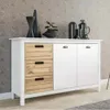 Aparador 2 Puertas 3 Cajones Combinado 100% Madera - Aparadores y recibidores, Uruguay | Muebles Express, vista 5 de 5