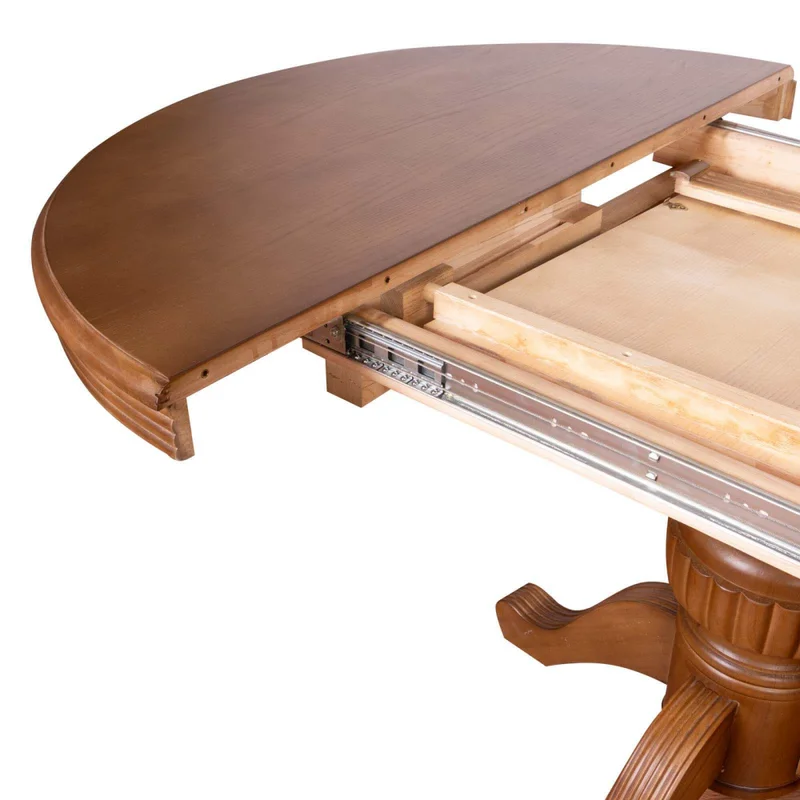 Mesa De Comedor Ext. Madera Marron Colonial en Marrón - Mesas de comedor, Uruguay | Divino, vista 6