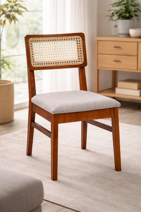 Silla Ratan Garapa (Set X2) en Marrón - Sillas, Uruguay | Casa Brava, vista 2