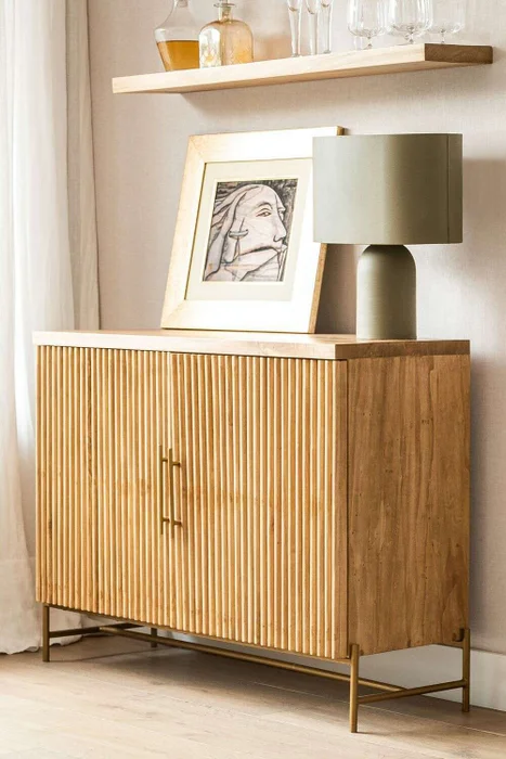 MUEBLE / BARCITO TEVA - ALAMO en Madera natural - Bibliotecas, Uruguay | La Iberica