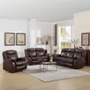 Sillón Recliner 3 Cuerpos - Kingdom en Marrón - Sillones y sofás, Uruguay | Ecowood, vista 4 de 5