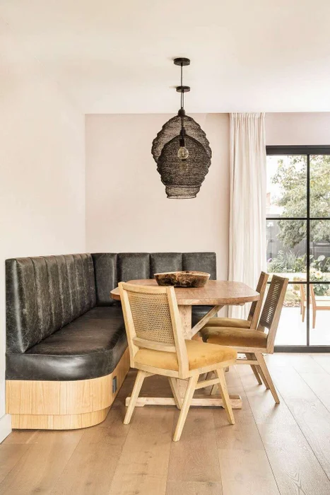 MESA COMEDOR OVAL - OLMO NATURAL - 2.20 X 1.05 MTS en Madera natural - Mesas de comedor, Uruguay | La Iberica, vista 31