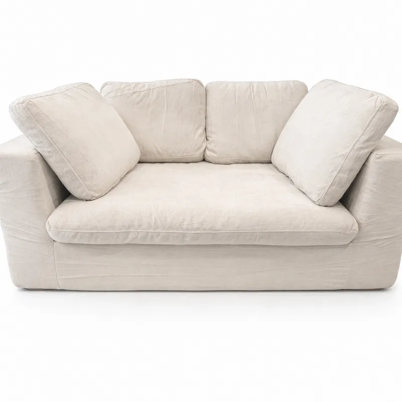 Sofá Lauren, 2 Cuerpos - Beige en Beige - Sillones y sofás, Uruguay | Indian