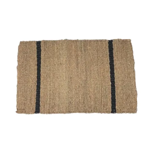 ALFOMBRA RECT. LINEAS SEAGRASS 80X50CM BICOLOR en Multicolor - Textiles, Uruguay | Decohogar