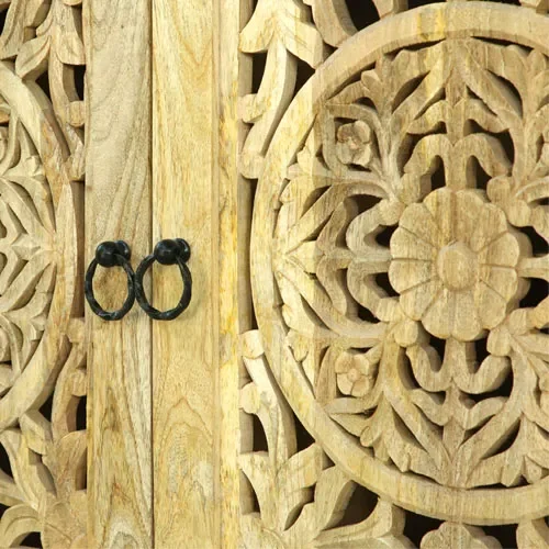A-87 Aparador/Rack 120x40x90 en Madera natural - Aparadores y recibidores, Uruguay | Victoriana, vista 4