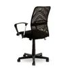 Silla Escritorio Mesh Base Metal Respaldo Bajo en Negro - Escritorios y sillas de escritorio, Uruguay | Albanés, vista 2 de 3