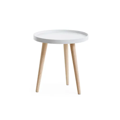 Mesa Baja Nube en Blanco - Mesas de living, Uruguay | Samic