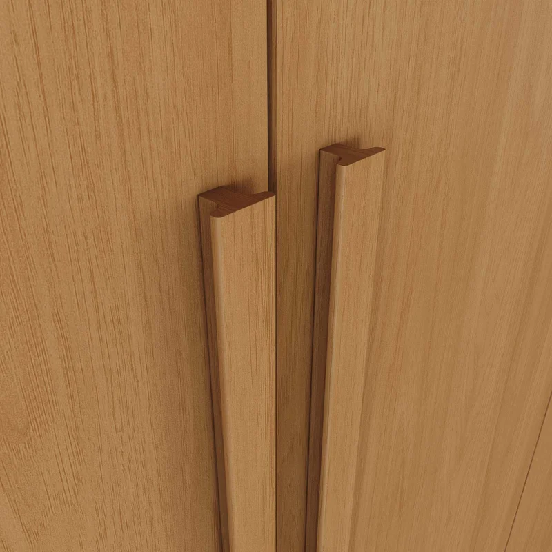 Placard 6 Puertas Mdp Marron Leblon en Madera natural - Roperos y placares, Uruguay | Divino, vista 4