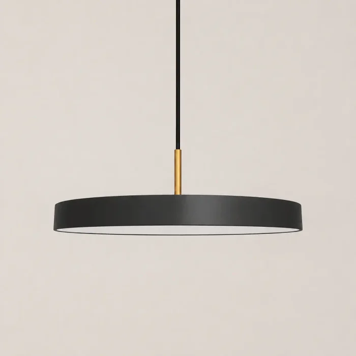 LÁMPARA TECHO BUCAREST 30 CM en Negro - Lámparas colgantes, Uruguay | HomeTouch