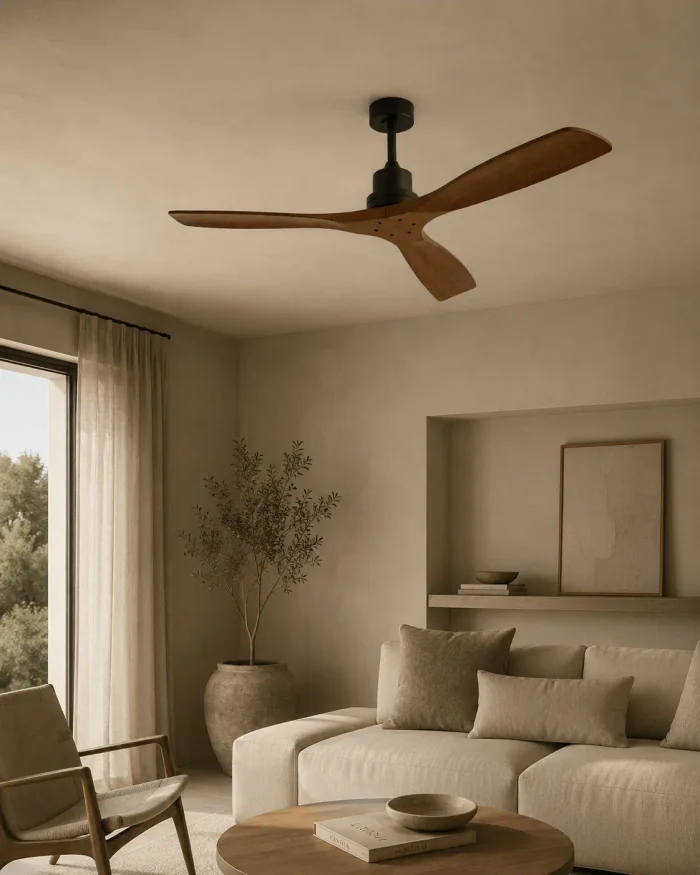 VENTILADOR TECHO BREZZE en Madera natural - Muebles, Uruguay | HomeTouch, vista 2