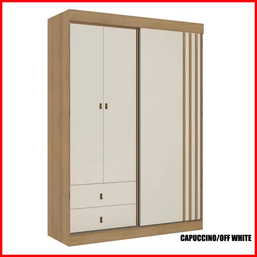 Placard 3 puertas 2 cajones – Aspen - Roperos y placares, Uruguay | Punto Unión