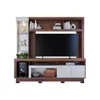 Modular Para Tv Varios Estantes 2 Puertas Luz Led en Off-white - Sillas, Uruguay | Soy Hogar, vista 5 de 6
