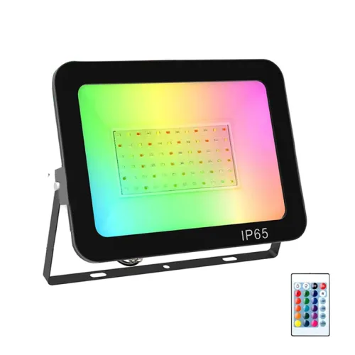 Proyector LED Apple RGB 50W en Negro - Lámparas colgantes, Uruguay | Serlux