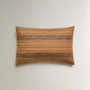 FUNDA COJÍN LINO RAYAS en Multicolor - Textiles, Uruguay | Zara Home, vista 2 de 5
