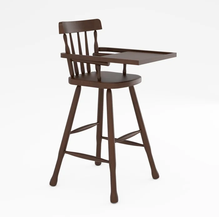 Silla para bebe Linea Parma - Tabaco en Marrón - Sillas, Uruguay | La Cueva Muebles