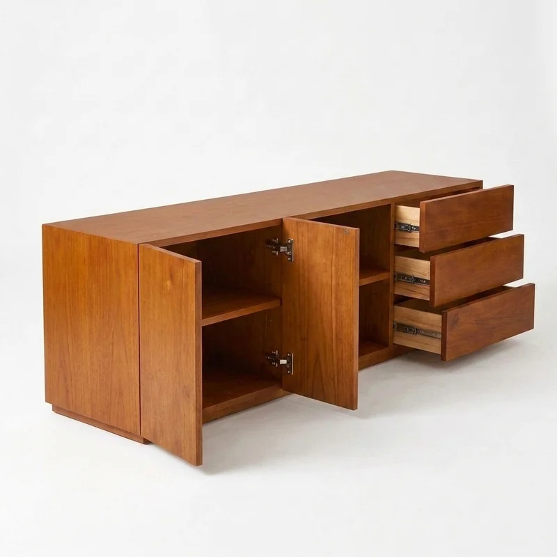 Rack Línea 210 en Madera natural - Muebles para TV, Uruguay | Diseno Montevideo, vista 3