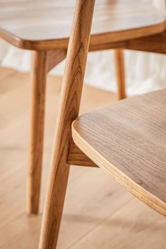 SILLA MICK - OLMO MIEL en Madera natural - Sillas, Uruguay | La Iberica, vista 9