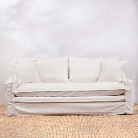 Sillón Tessa 3 Cuerpos Blanco - Sillones y sofás, Uruguay | Aihaus