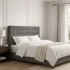 RESPALDO DE PARED MODENA GRIS 1 PLAZA - Respaldos de cama, Uruguay | Viasono, vista 1 de 2