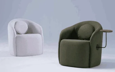 Poltrona Slim en Verde - Butacas, banquetas y puffs, Uruguay | Casa Brava, vista 3