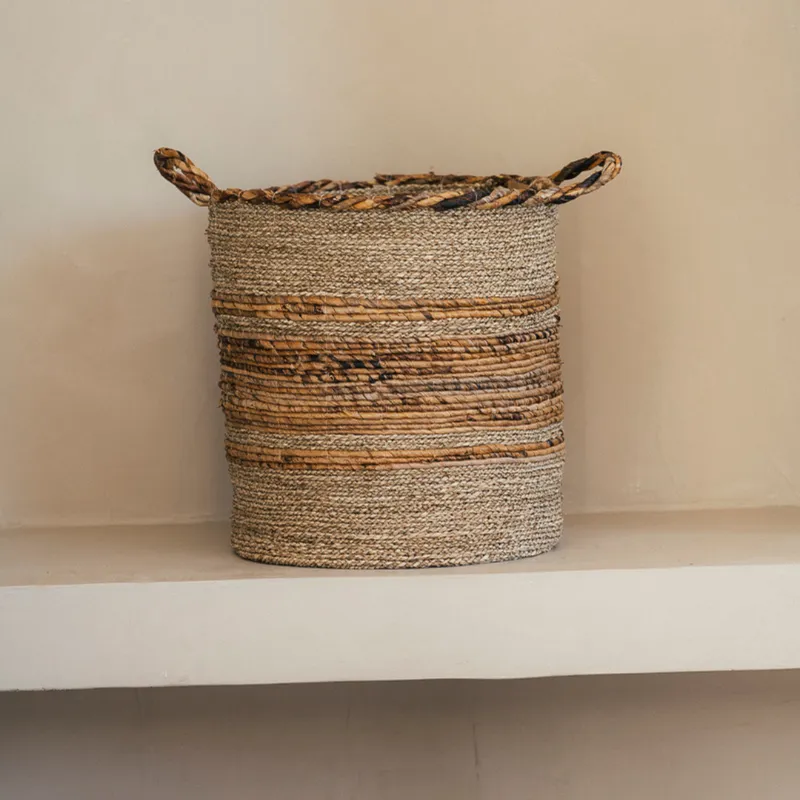 Canasto Senza - Talle L en Madera natural - Butacas, banquetas y puffs, Uruguay | Casakos