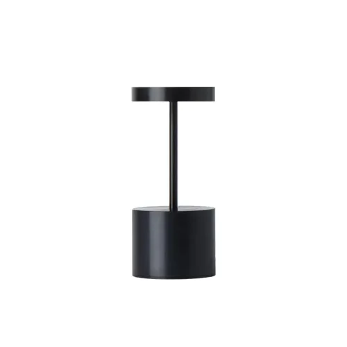 Lampara de mesa Nano Nini Recargable Dimerizable Negra en Negro - Lámparas de mesa, Uruguay | Serlux