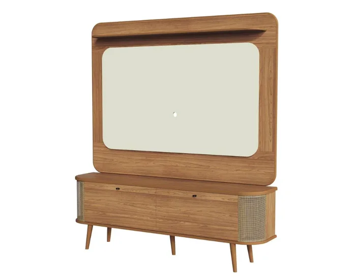 Panel + Rack TV Lima 1,80mt - Muebles para TV, Uruguay | Casa Brava, vista 2