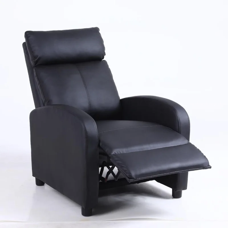 Sillon reclinable 1 cuerpo con masajeador y calefaccion - Negro en Negro - Sillones y sofás, Uruguay | La Cueva Muebles, vista 10