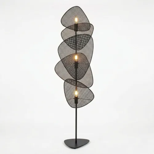 Nativo Totem Leaf Black Edition - Lámparas de pie, Uruguay | La Perla