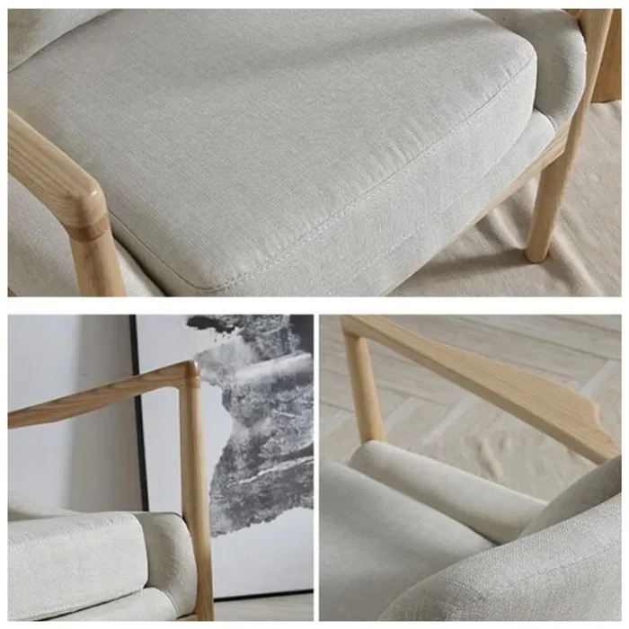 Promo 2 Butacas Nordicas Zen en Beige - Butacas, banquetas y puffs, Uruguay | La Cueva Muebles, vista 10