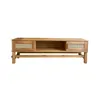 Rack 160cm - Madera de Pino y Rattan Natural - Linea Yakarta - Muebles para TV, Uruguay | Berna home, vista 1 de 11